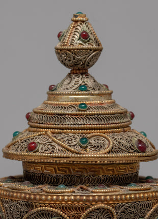 Copper Nesi | BuddhistOffering Pot