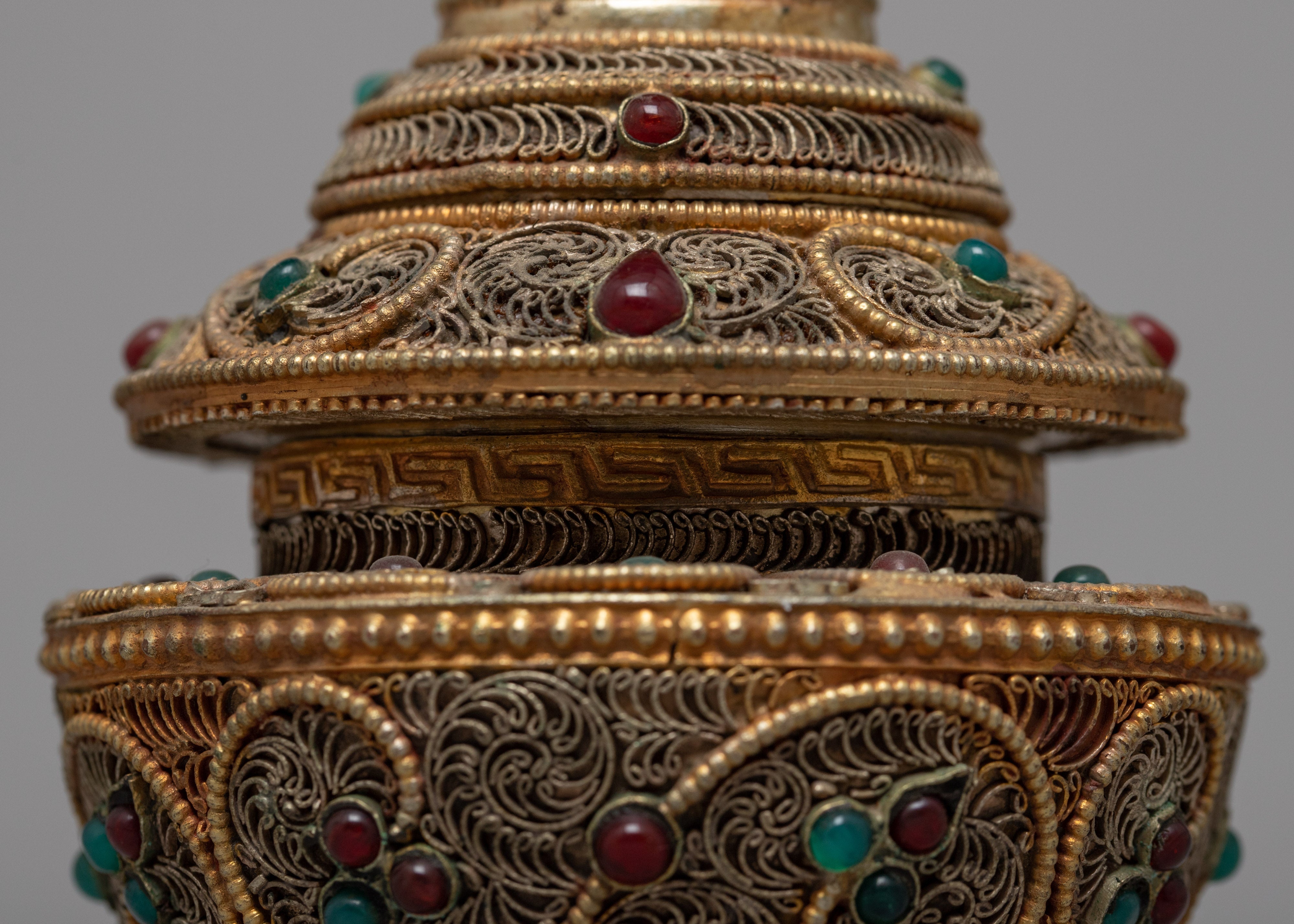 Copper Nesi | BuddhistOffering Pot