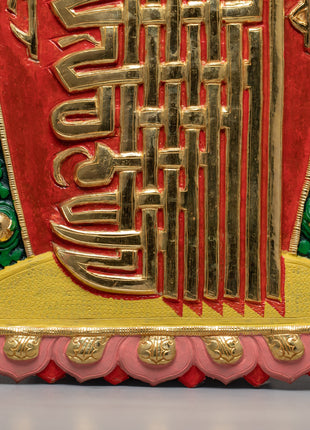 Kalachakra Symbol | Religious Buddhist Mantra | Antique Collectibles