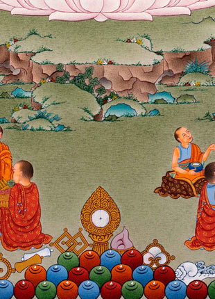 1000 Armed Chenrezig Avalokiteshvara Thangka | Tibetan Buddhist Art
