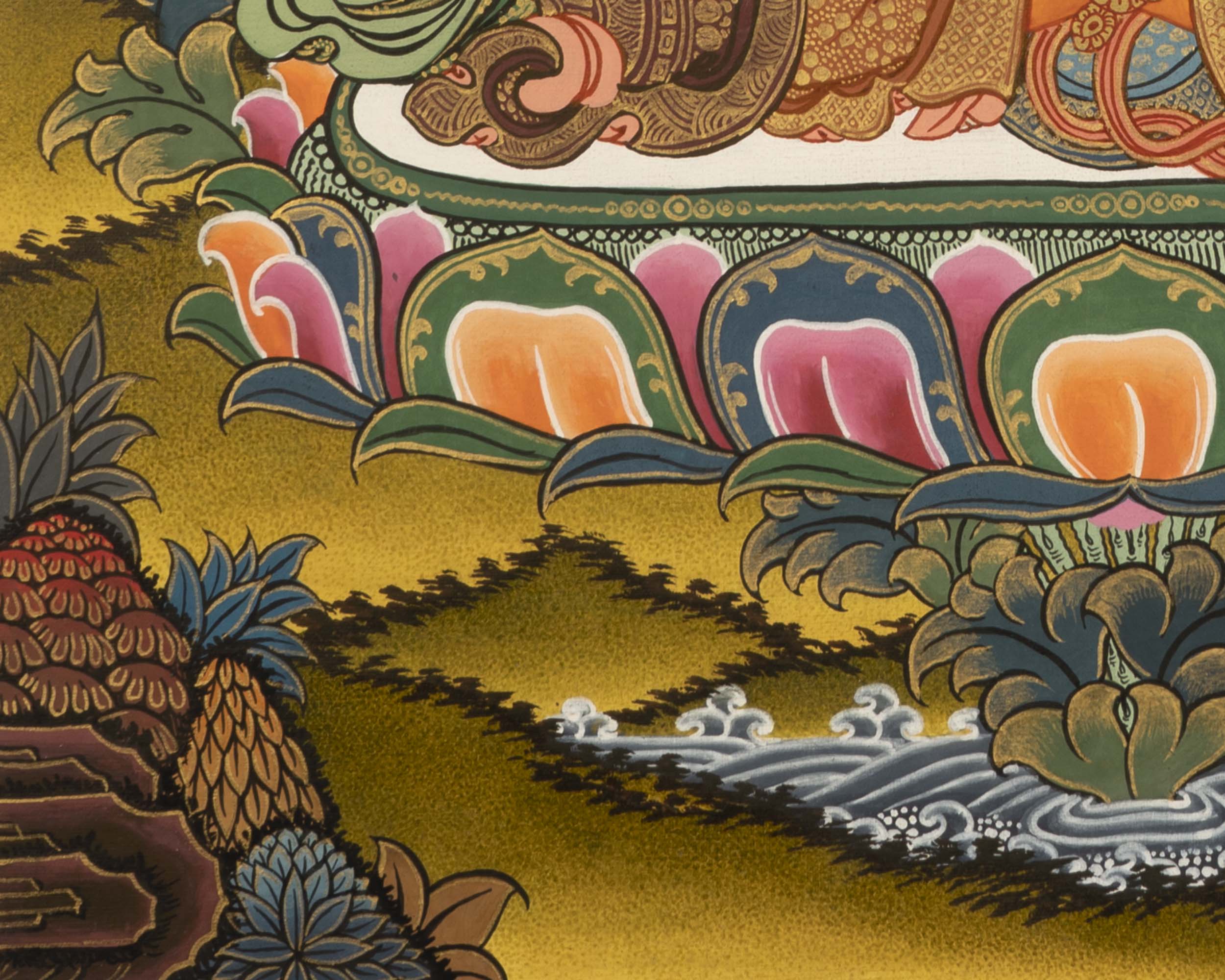 Arya Manjushre Thangka | Vajrayana Buddhism Painting