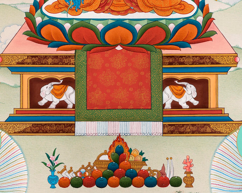 8 Medicine Buddha | Bhaisajyaguru Digital Thangka print