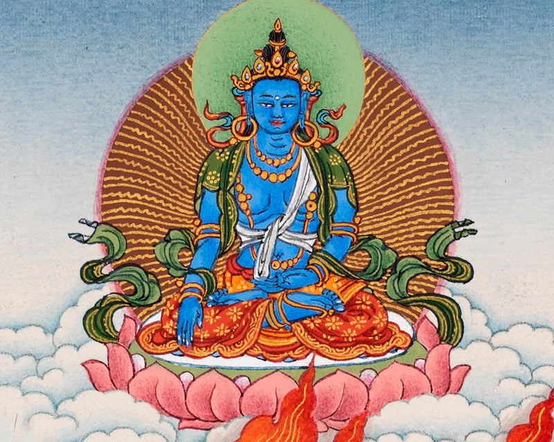 Butadamara Thangka | Sakya Vajrapani  | Tibetan Buddhist Art