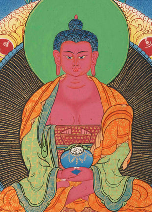 Amitabha Buddha Thangka | Wall Hanging