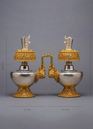 Handcrafted Bhumba Set | Ritual Vase | Water Offering Vase