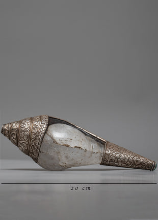 Crystal Conch Shell | Himalayan Treasure