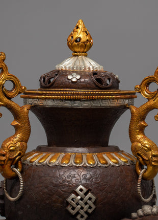 Horse Incense Burner | Handcrafted Nepalese Artifacts | Gift For Buddhist