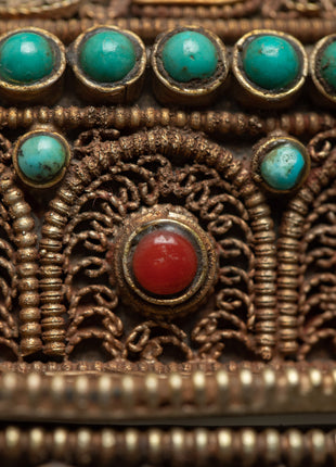 Buddhist Crystal Kapala | Tibetan Ritual Item