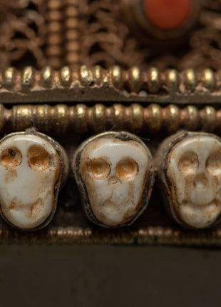Buddhist Crystal Kapala | Tibetan Ritual Item