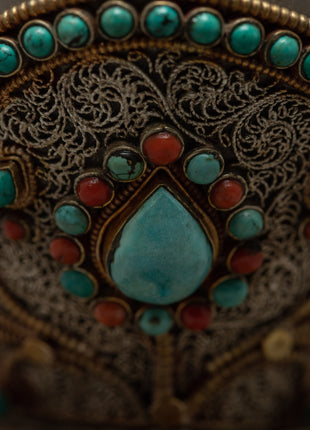 Buddhist Crystal Kapala | Tibetan Ritual Item