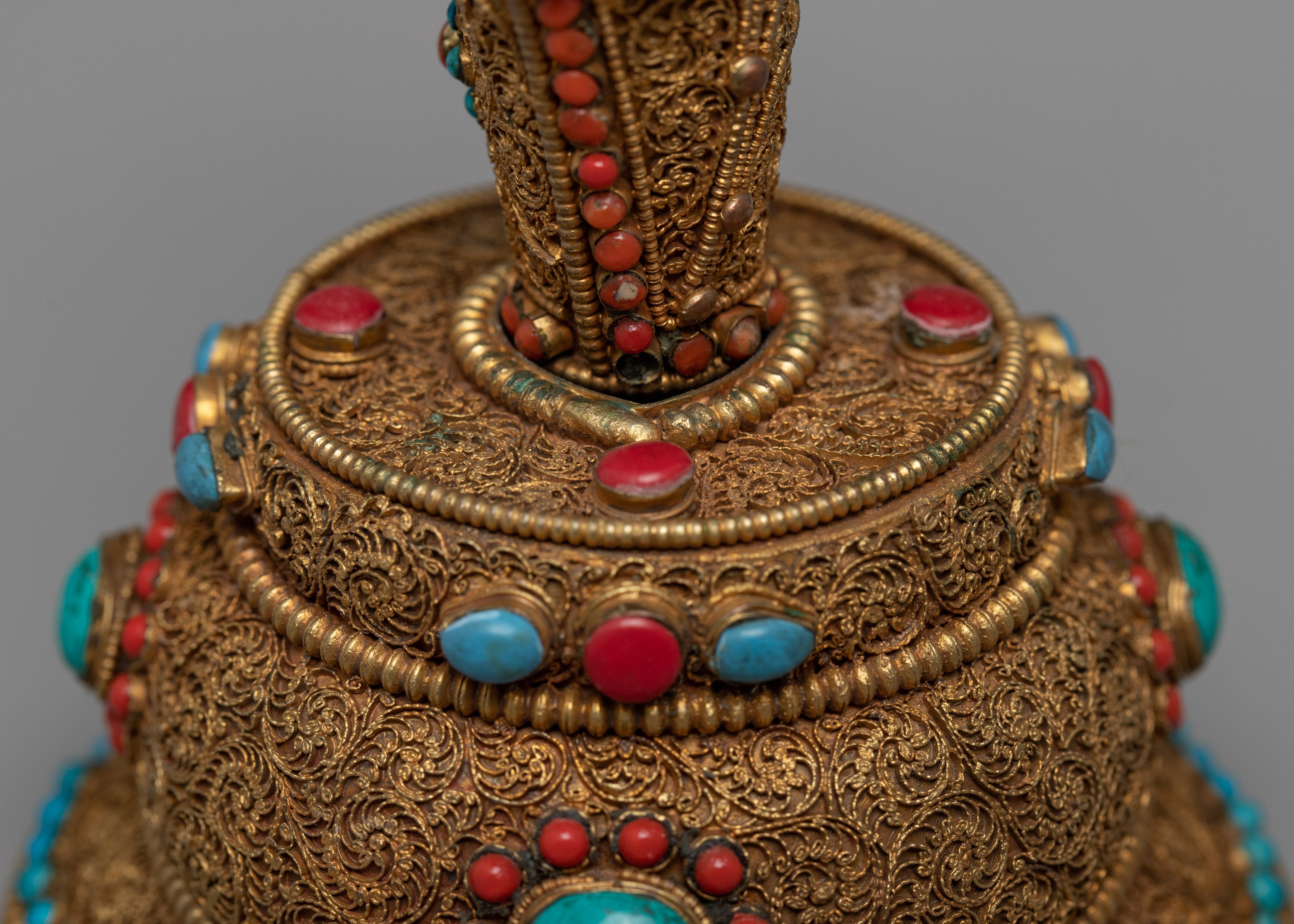 Conch Shell With Stand | Handcarved Religious Artifacts