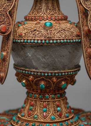 Bhumba With Ashtamandala Stand | Traditional Practice