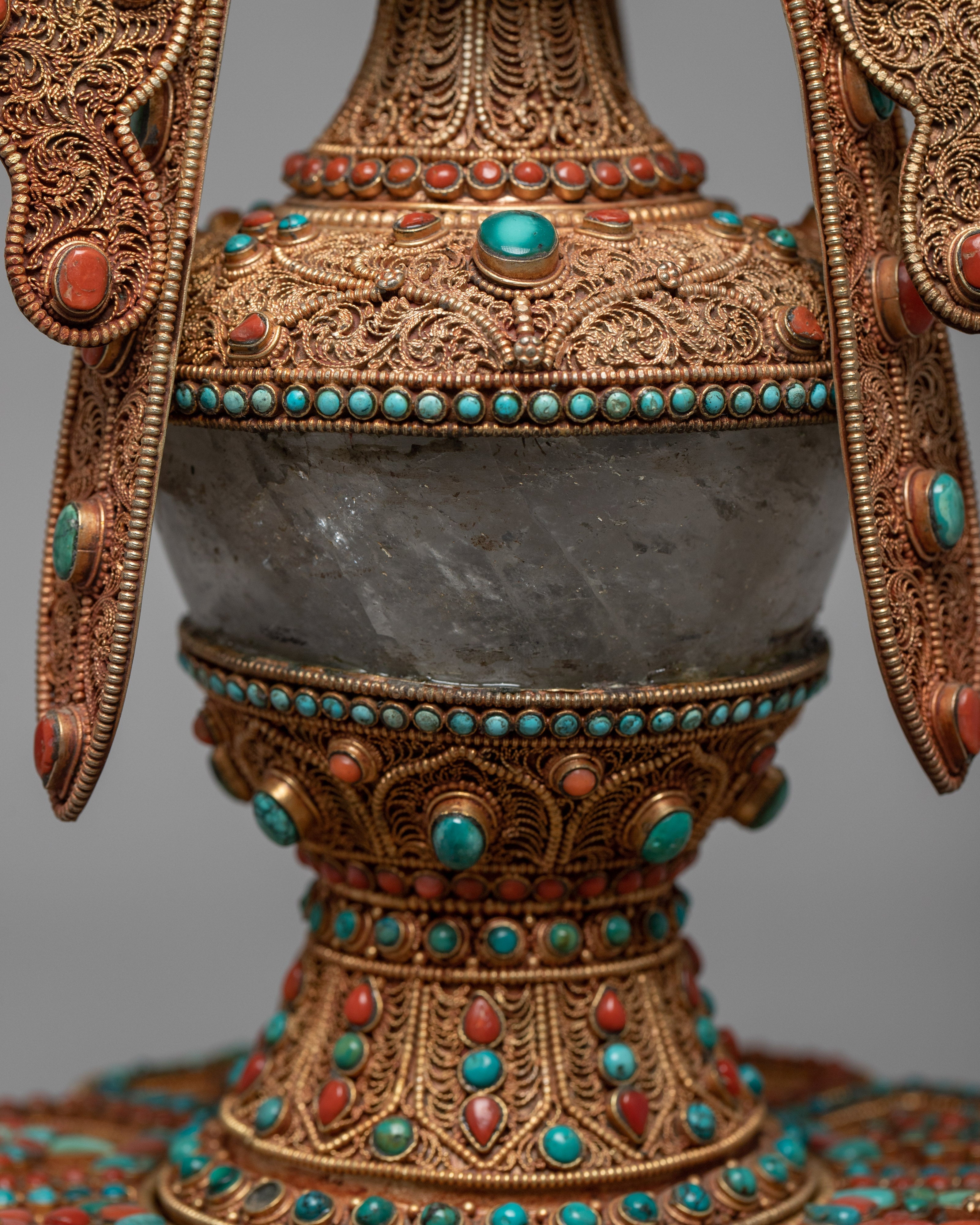 Bhumba With Ashtamandala Stand | Traditional Practice