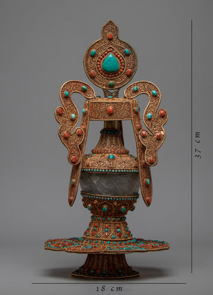 Bhumba With Ashtamandala Stand | Traditional Practice