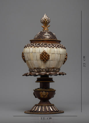 Lotus Rice Bowl | Buddhist Gift