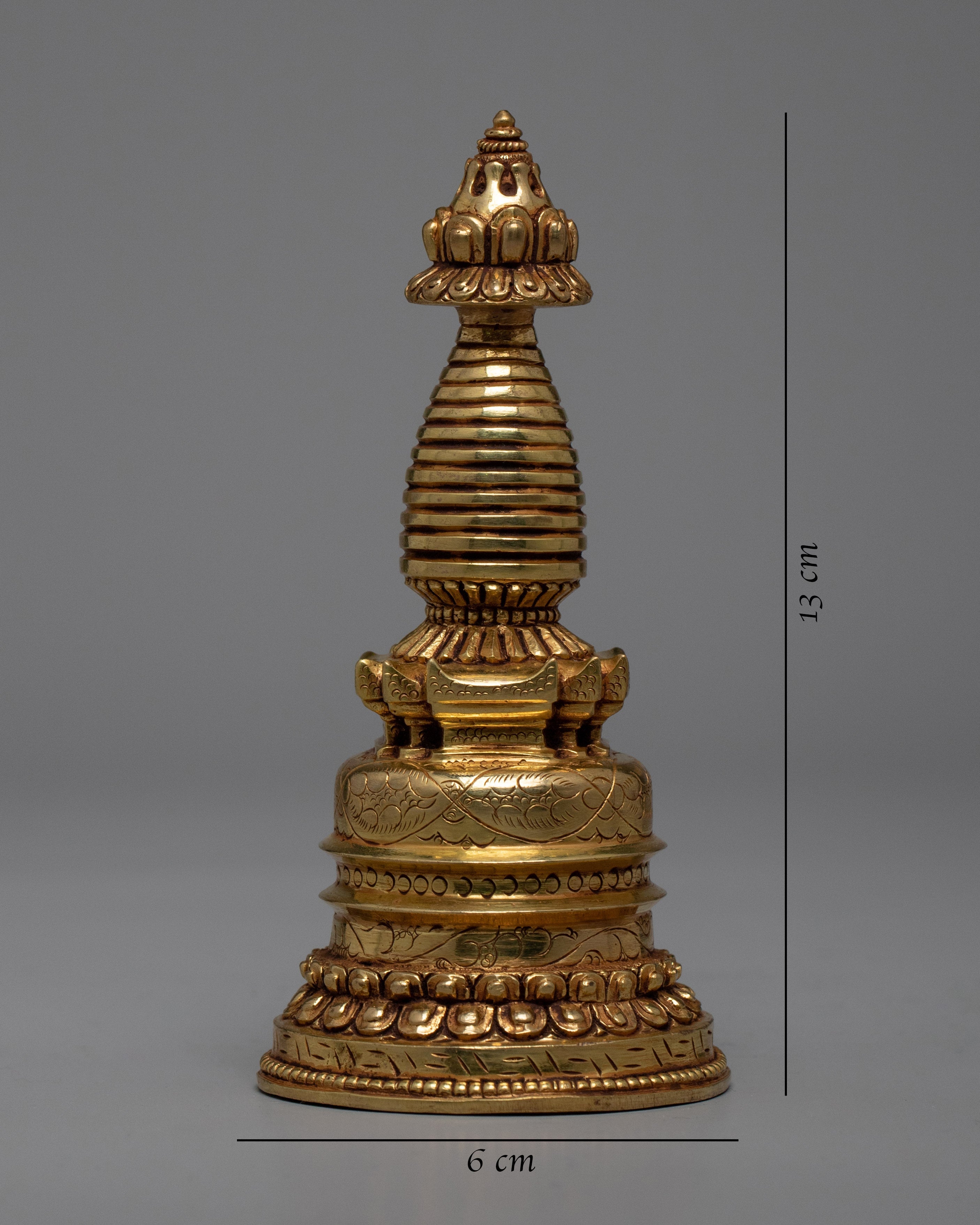 Beautiful Tibetan Stupa | Decorative Altar Shrine Copy Photos