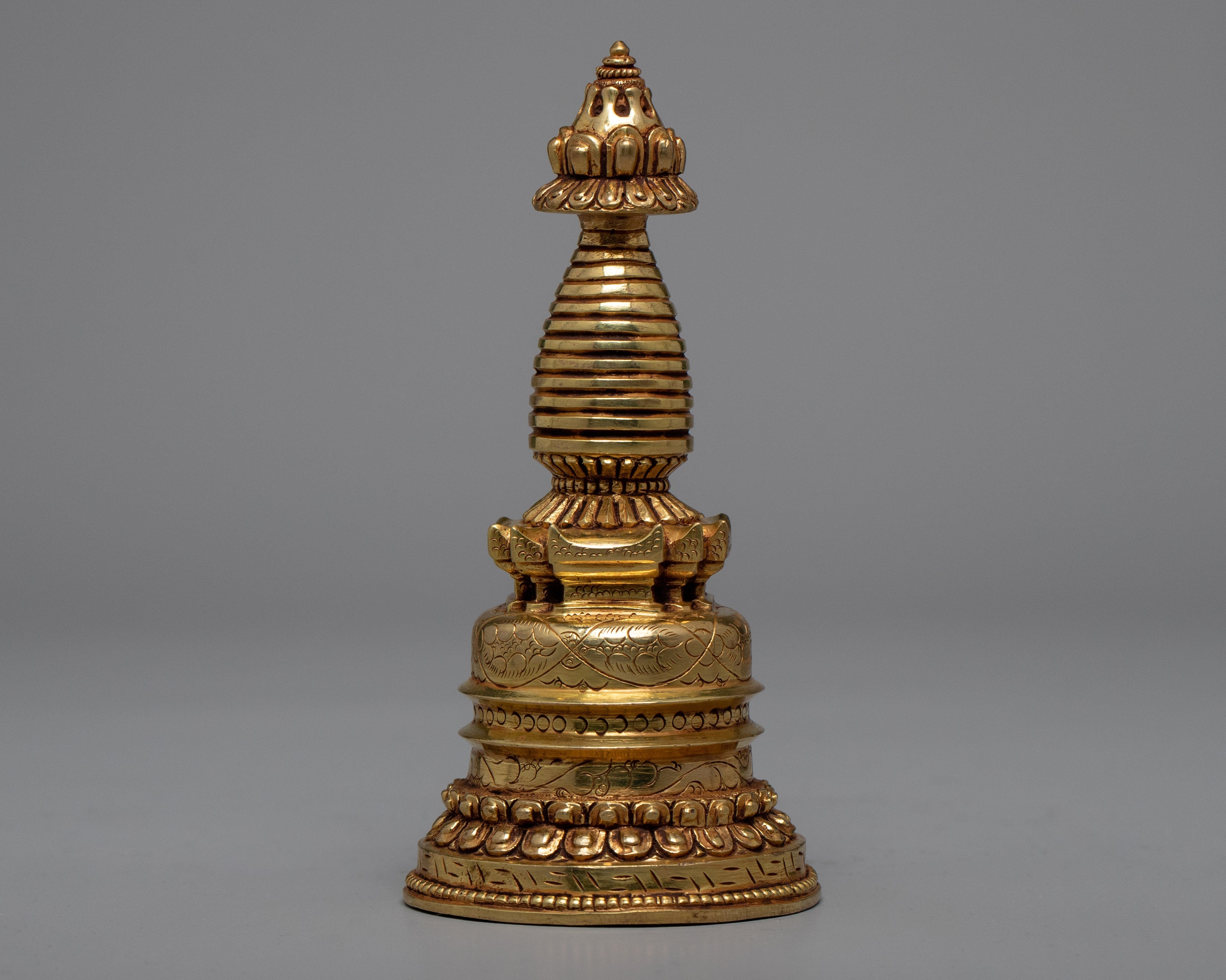 Beautiful Tibetan Stupa | Decorative Altar Shrine Copy Photos