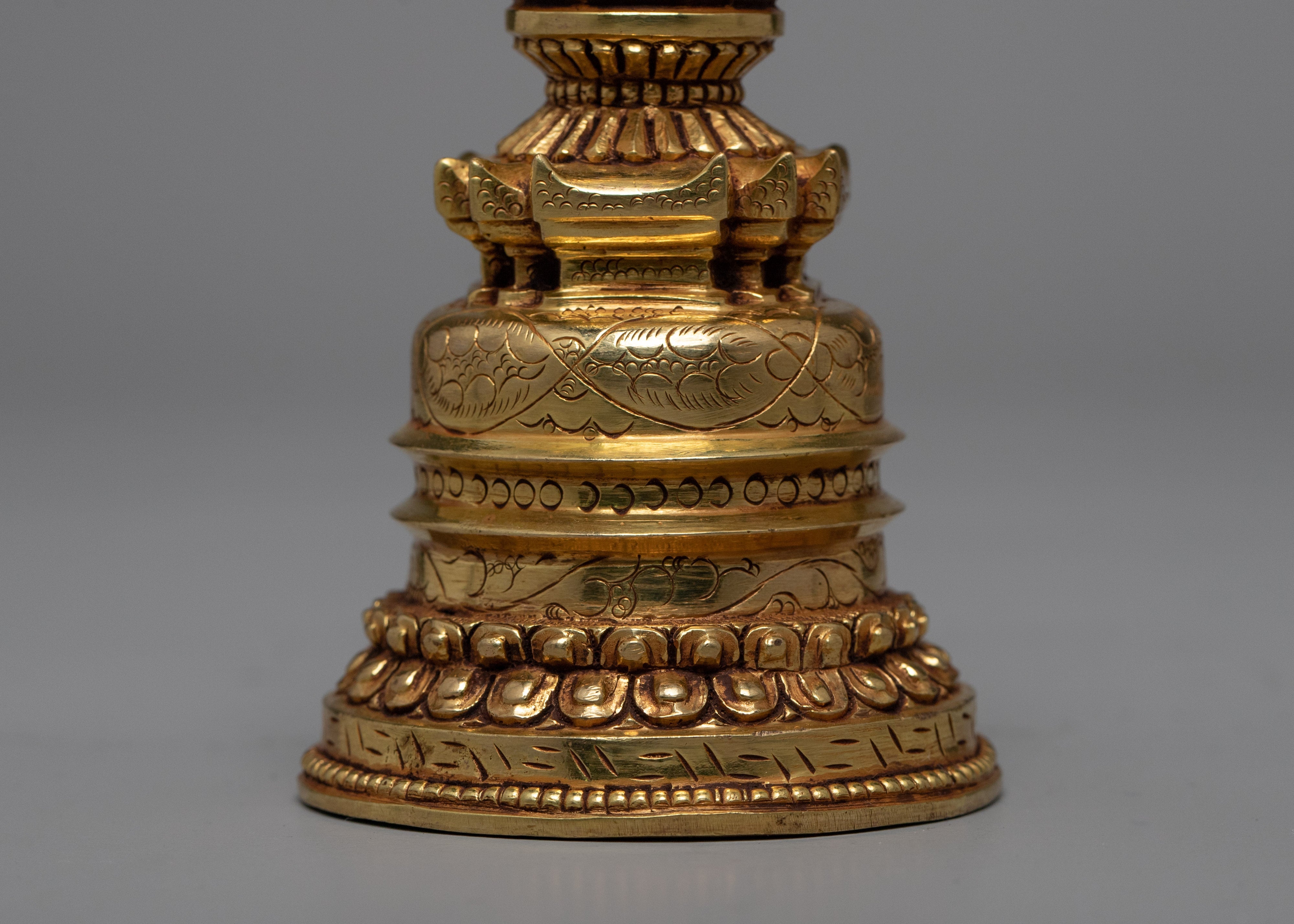 Beautiful Tibetan Stupa | Decorative Altar Shrine Copy Photos