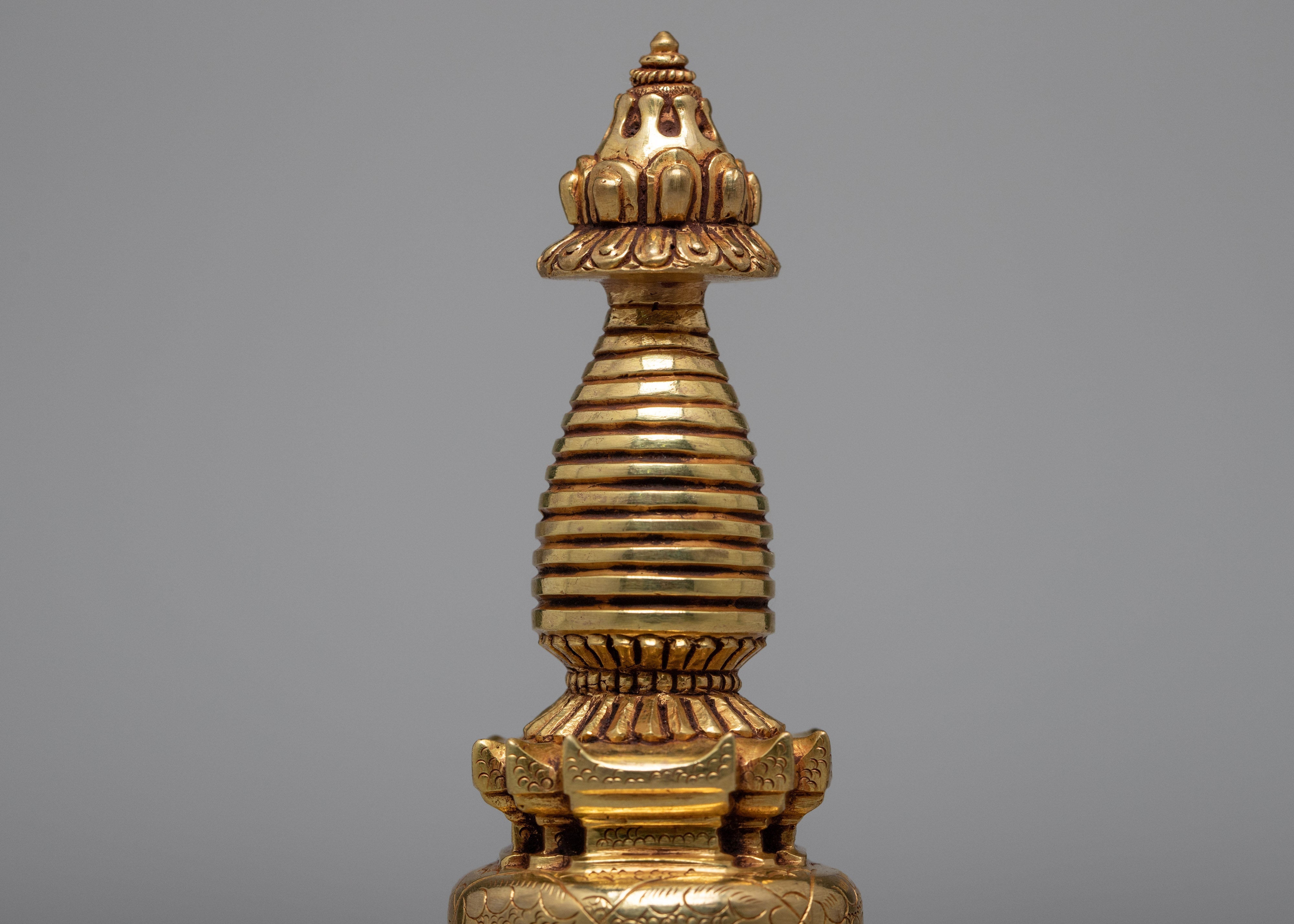 Beautiful Tibetan Stupa | Decorative Altar Shrine Copy Photos