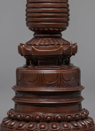 Tibetan Chorten | Tibetan Art | Gift For Buddhist