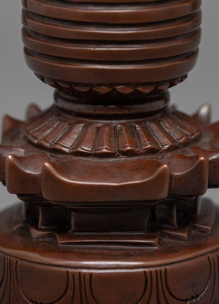 Tibetan Chorten | Tibetan Art | Gift For Buddhist