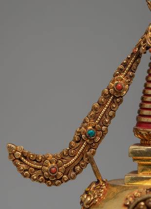 Handmade Stupa | Buddhist Art | Ritual Objects