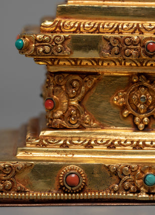 Handmade Stupa | Buddhist Art | Ritual Objects