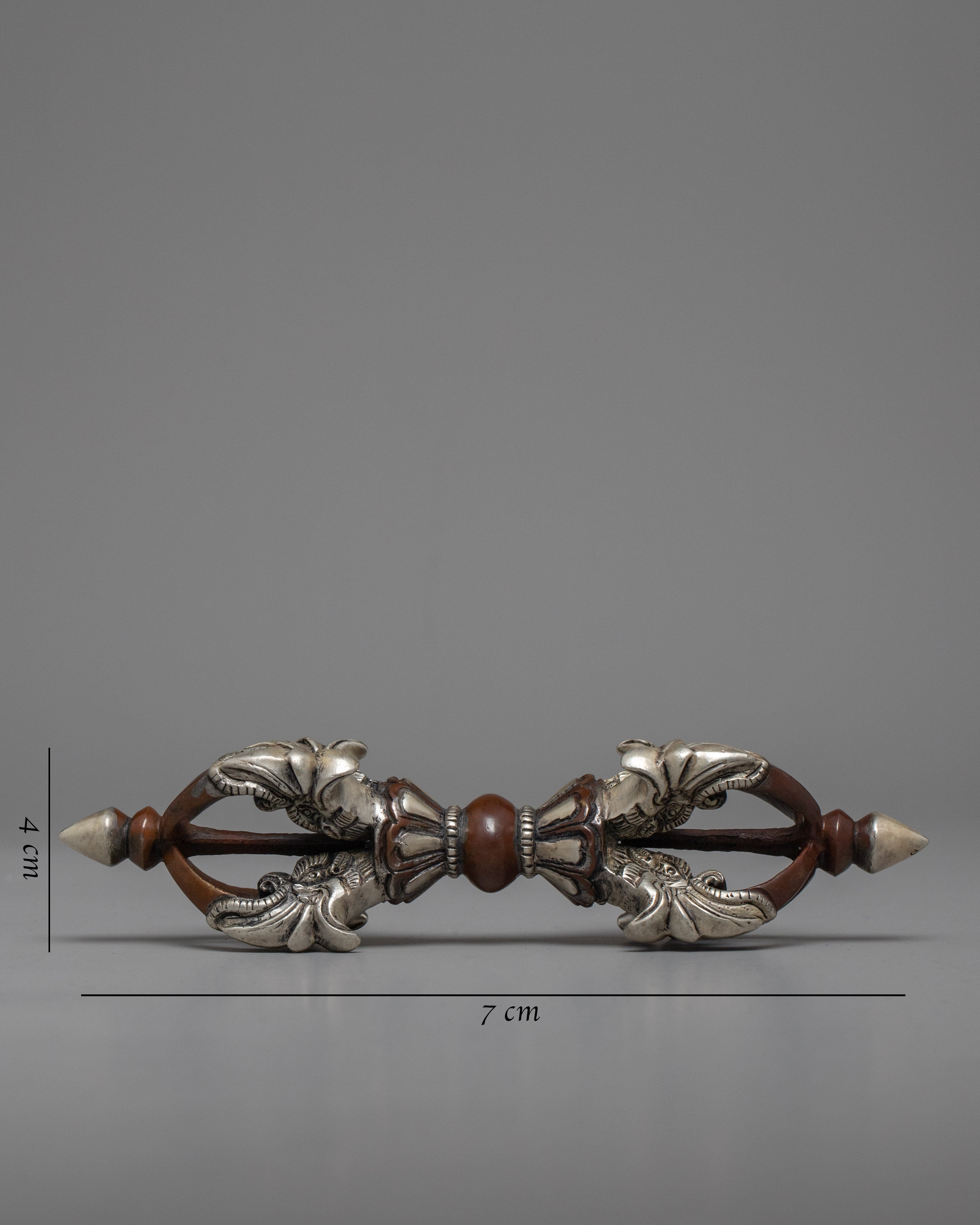 Buddhist Vajra | Silver Plated