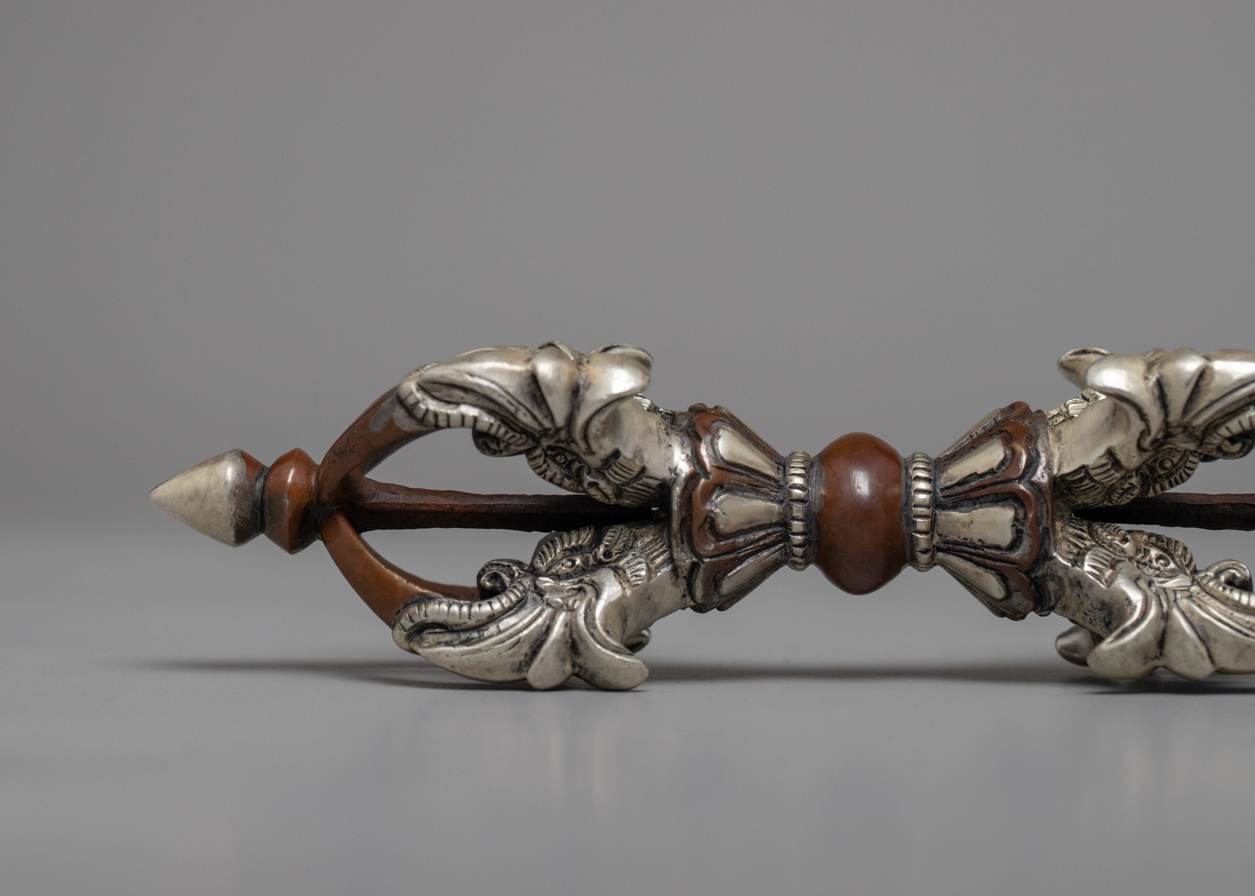 Buddhist Vajra | Silver Plated