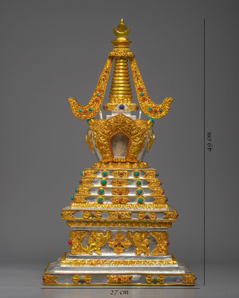 Tibetan Stupa Shrine | Buddhist Reliquary