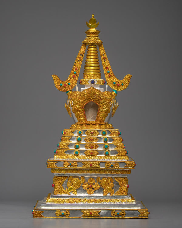 Tibetan Stupa Shrine | Buddhist Reliquary