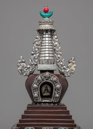Handcrafted Buddha Stupa | Religious Artifacts