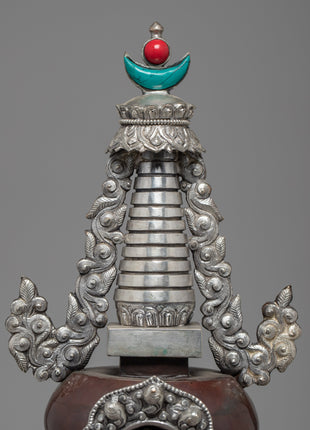 Handcrafted Buddha Stupa | Religious Artifacts