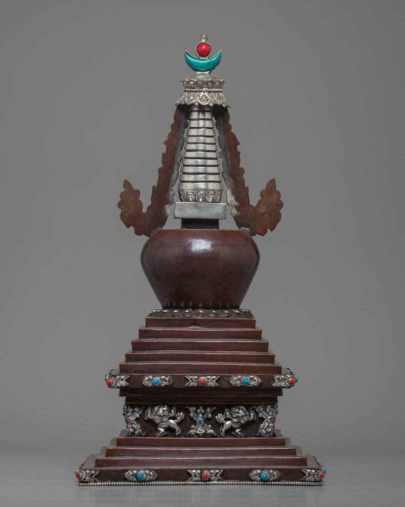 Handcrafted Buddha Stupa