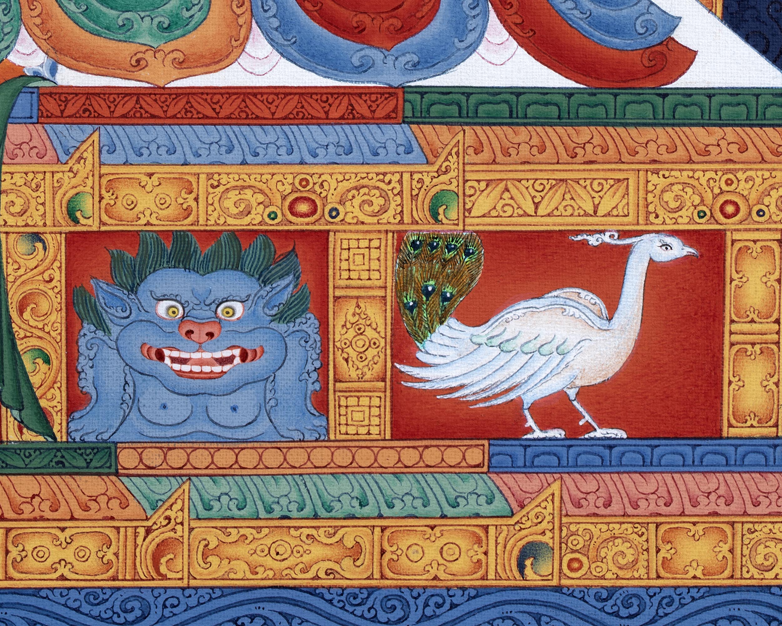 Chenrezig | Bodhisattva Thangka | Himalayan Vajrayana Buddhist Art