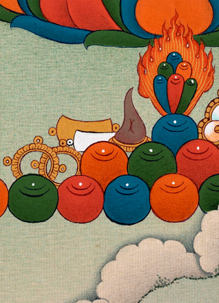 Machig Labdron Thangka | The Yogini Of Tibet | Dakini Of Chod