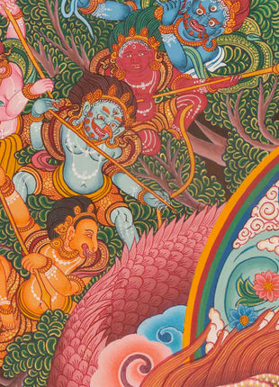 Shakyamuni Buddha Print | Religious Artwork | Wall Hanging Decoration