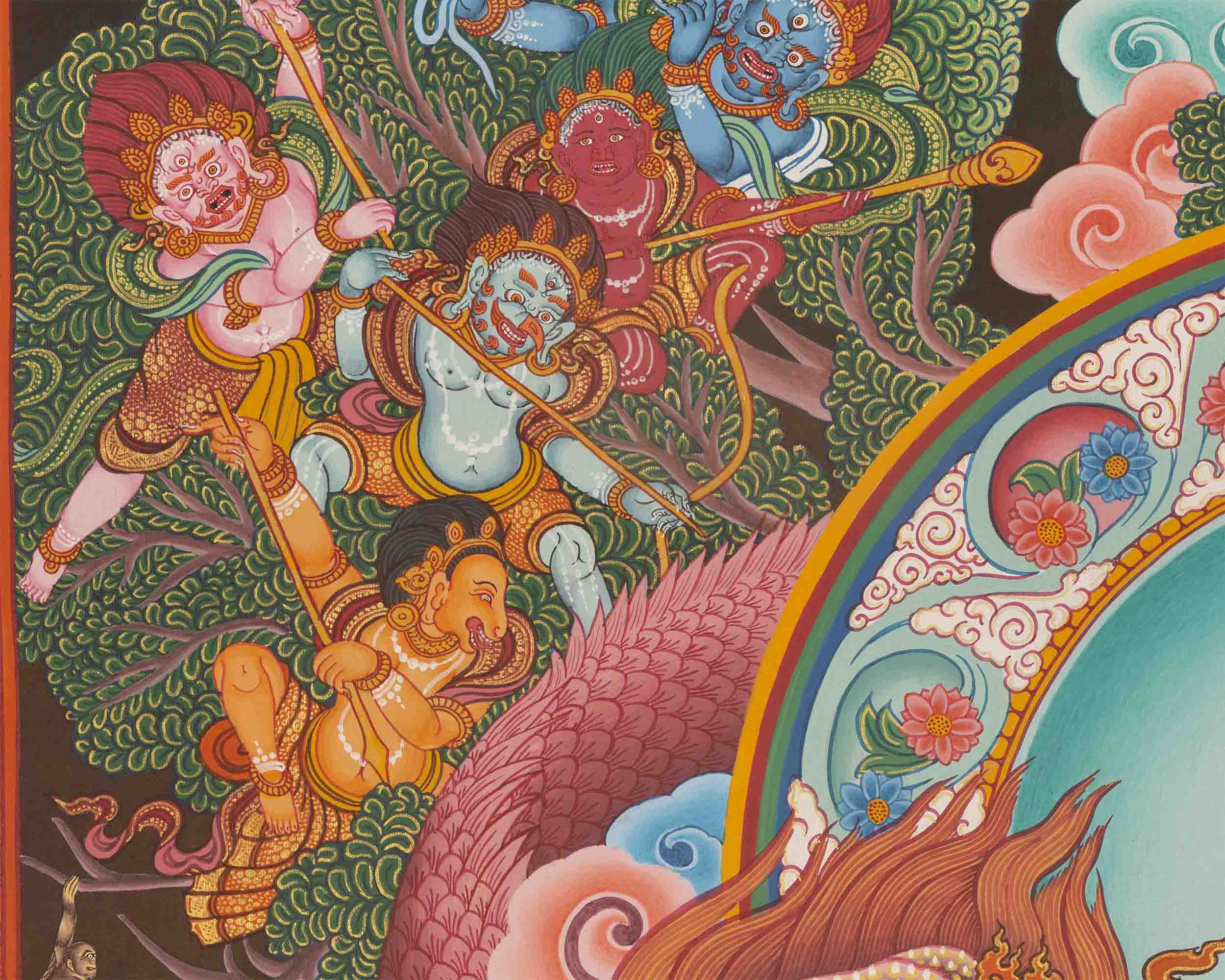 Shakyamuni Buddha Print | Religious Artwork | Wall Hanging Decoration