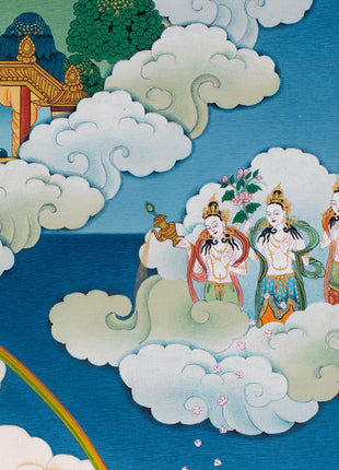 Je Tsongkhapa Thangka | Tibetan Buddhist Master