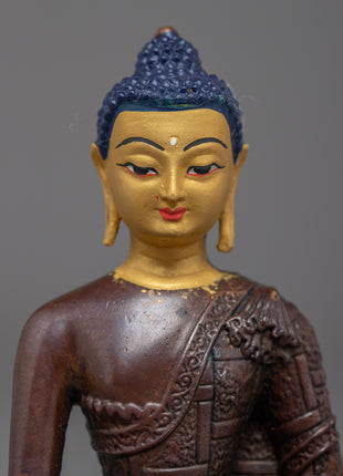Shakyamuni Buddha Statue | Religious Sculpture | Traditional Crafts