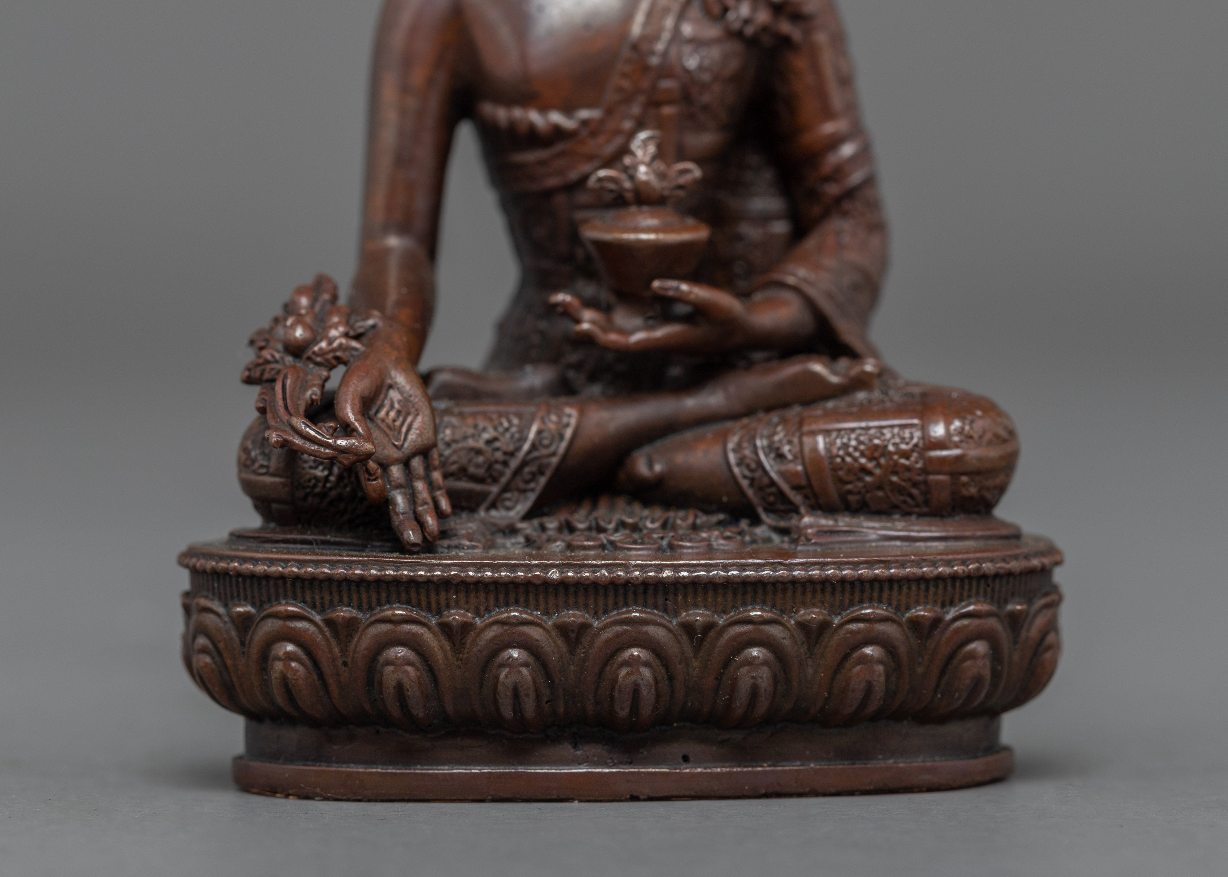 Medicine Buddha Statue | Religious Figurine | Buddhist Artifact