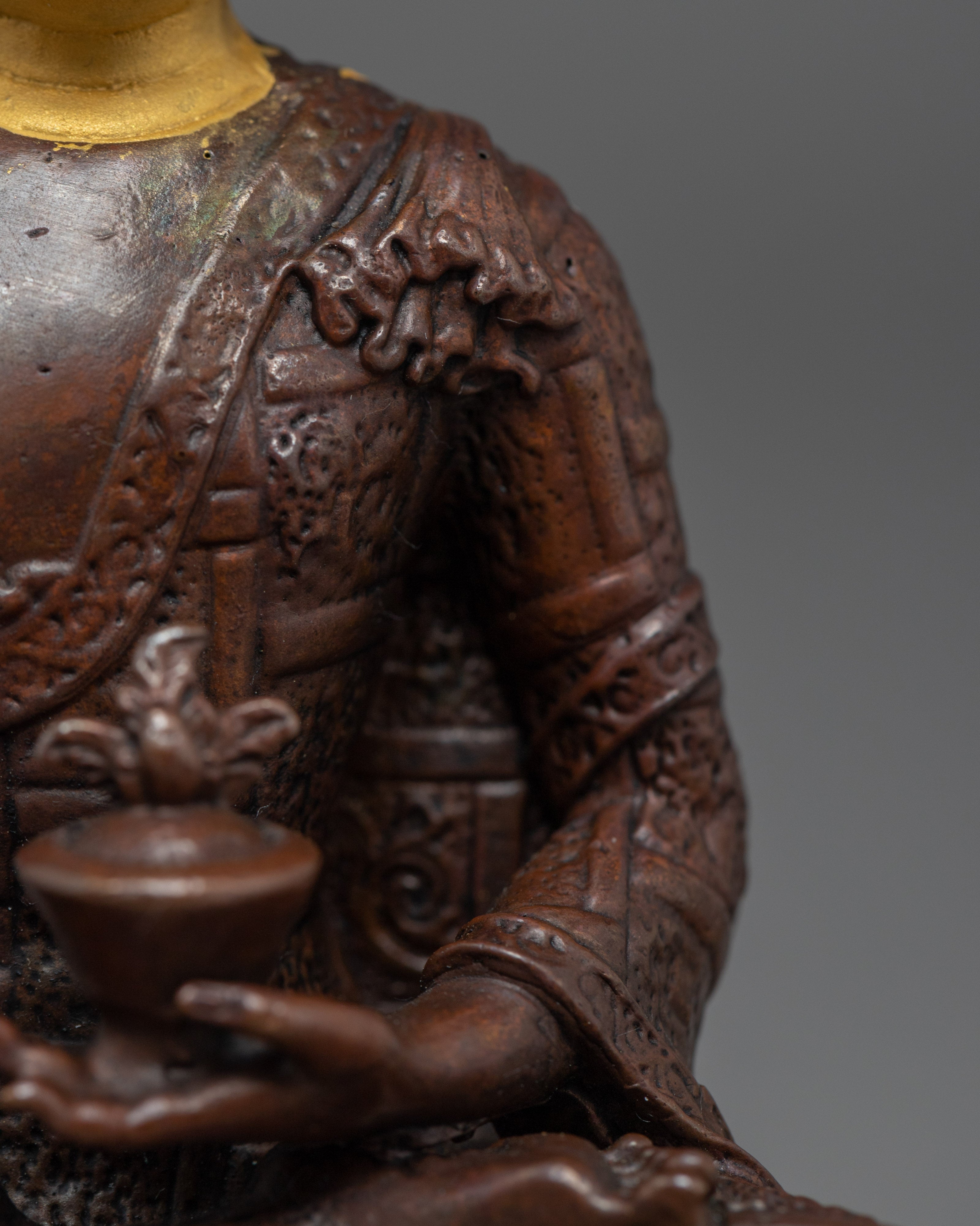 Medicine Buddha Statue | Religious Figurine | Buddhist Artifact