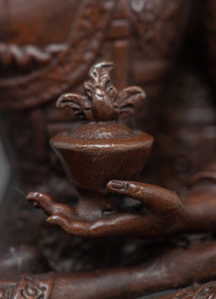 Medicine Buddha Statue | Religious Figurine | Buddhist Artifact