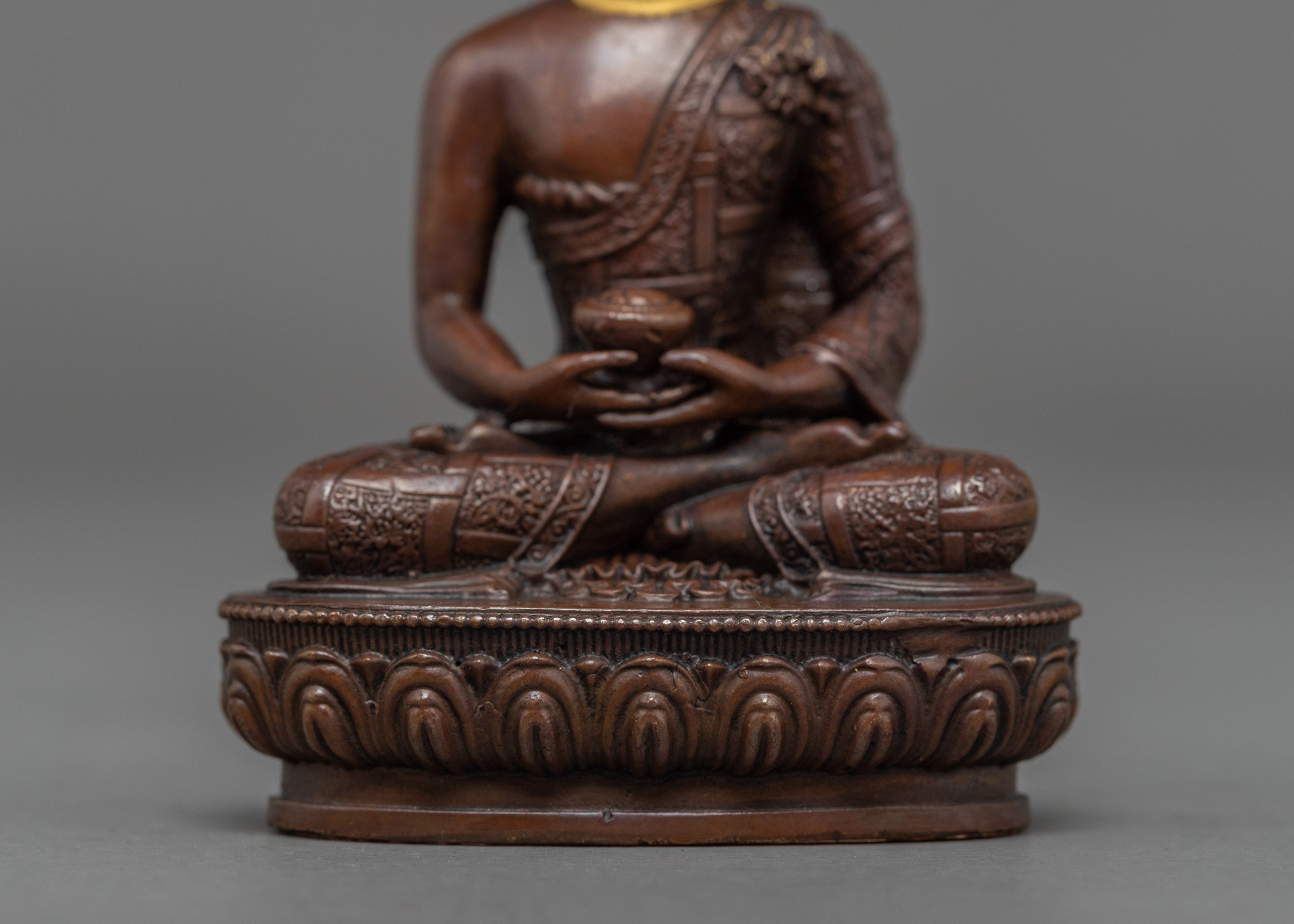 Amitabha Buddha Statue | Religious Himalayan Sculpture | Buddhist Figurine