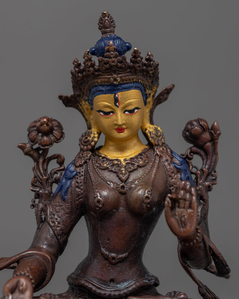 White Tara Statue | Bodhisattva Of Compassion | Buddhist Figurine