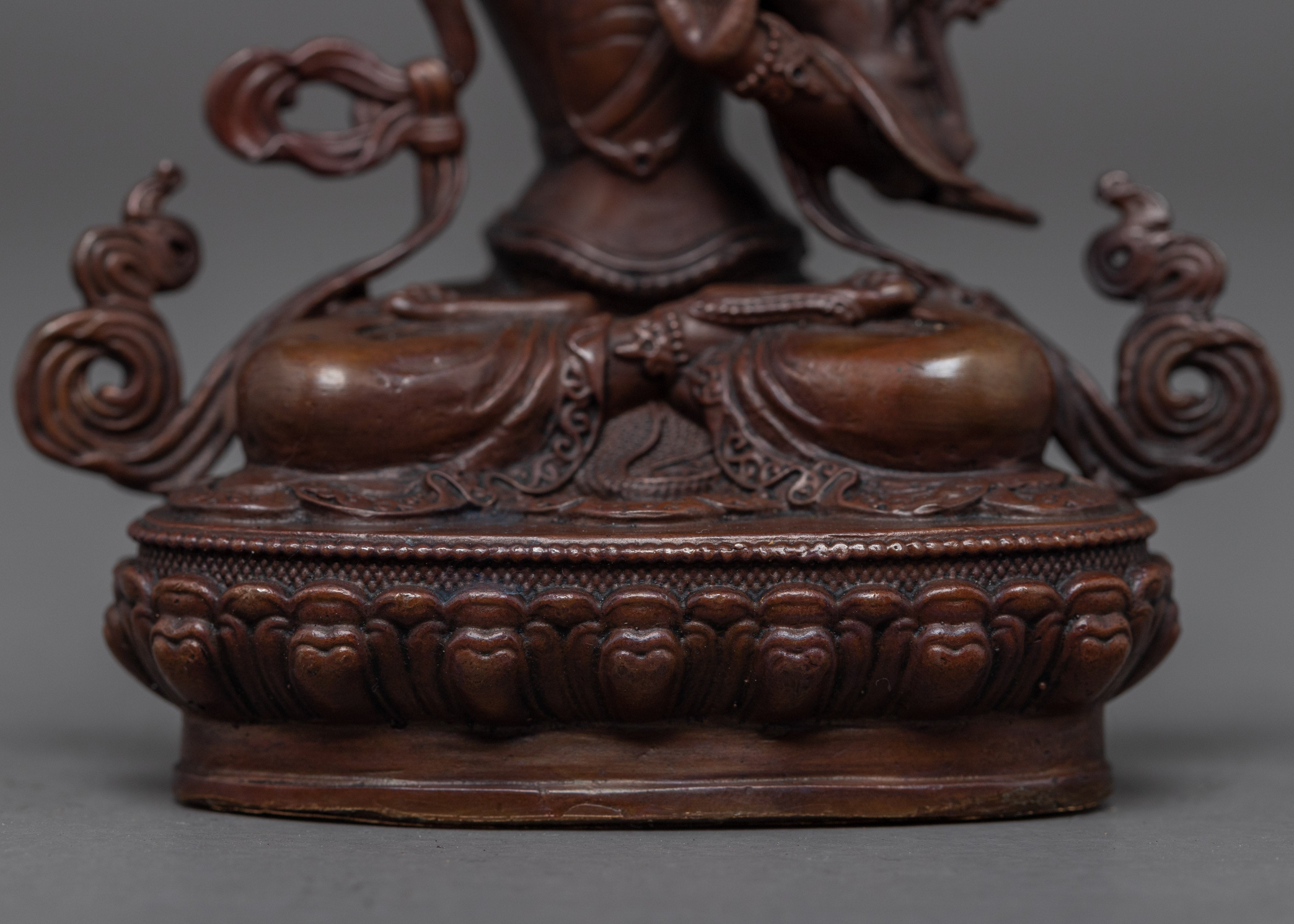 Manjushri Statue | Bodhisattva Of Wisdom | Buddhist Figurine