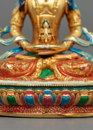 Buddha Amitayus Statue | Decor Statue | Gift for Buddhist