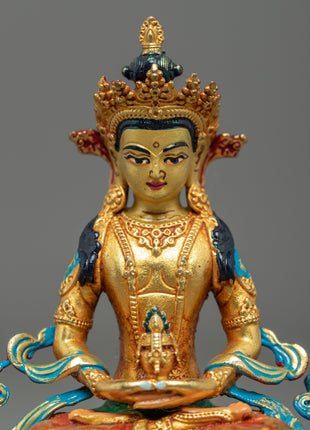 Buddha Amitayus Statue | Decor Statue | Gift for Buddhist