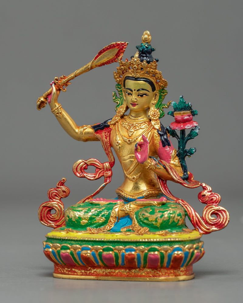 Manjushree Statue | Religious Artifacts | Gift For Buddhist