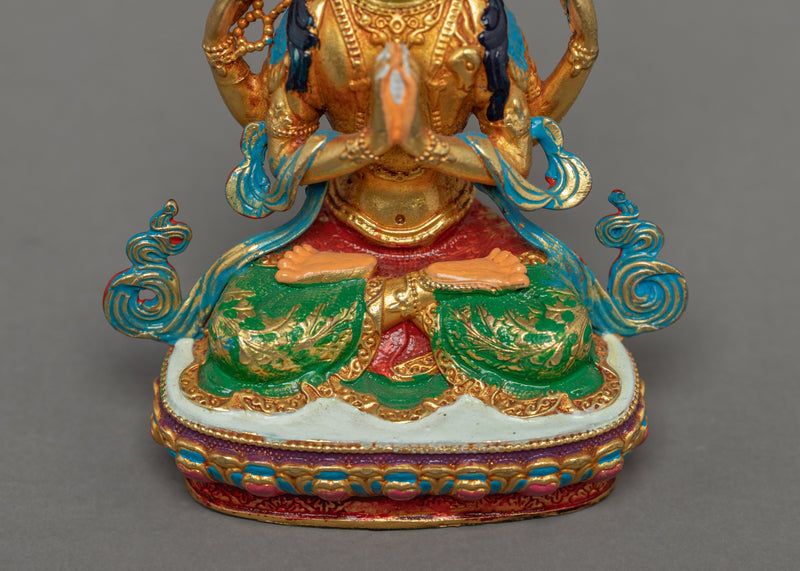 Chenresig Statue | Authentic Buddhist Statue | Indoor Statue Decors